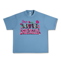 Pebble Blue one loved mama valentine's day Urban Heavy Tee - FaDigitalArtStudio