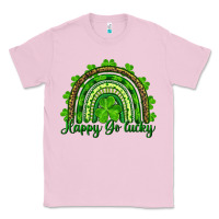 Bubblegum Pink st. patrick's day happy go lucky Classic Tee - RanaPortraitStore