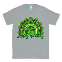 Heather Grey st. patrick's day happy go lucky Classic Tee - RanaPortraitStore