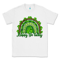 White st. patrick's day happy go lucky Classic Tee - RanaPortraitStore