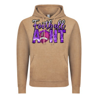 Vintage Coffee football aunt Vintage Hoodie - CowhideDigitalArt