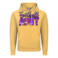 Vintage Mustard football aunt Vintage Hoodie - CowhideDigitalArt