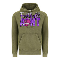 Vintage Olive football aunt Vintage Hoodie - CowhideDigitalArt