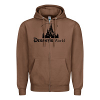 Chestnut desantis world anti woke corporation political t shirt Zipper Hoodie - baoMotion