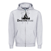 Desantis World Anti Woke Corporation Political T Shirt Zipper Hoodie | Teevron