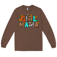 Chestnut girl mama Long Sleeve Tee - LillyAllenDesigns