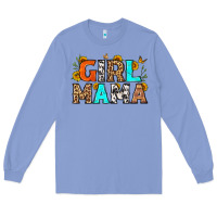 Colony Blue girl mama Long Sleeve Tee - LillyAllenDesigns