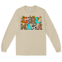 Mushroom girl mama Long Sleeve Tee - LillyAllenDesigns