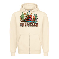 Sandshell traveler Zipper Hoodie - JahusDesignShop