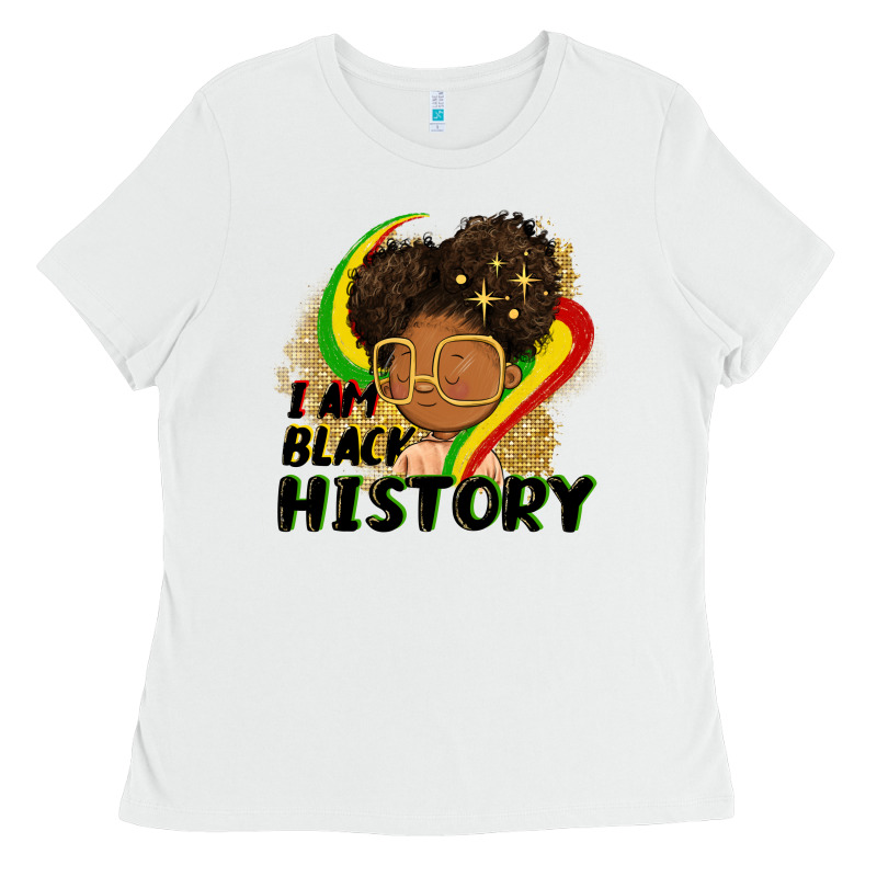 I Am Black History Ladies Tee by FaDigitalArtStudio | Teevron