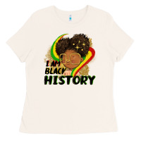 Bone I am black history Ladies Tee - FaDigitalArtStudio