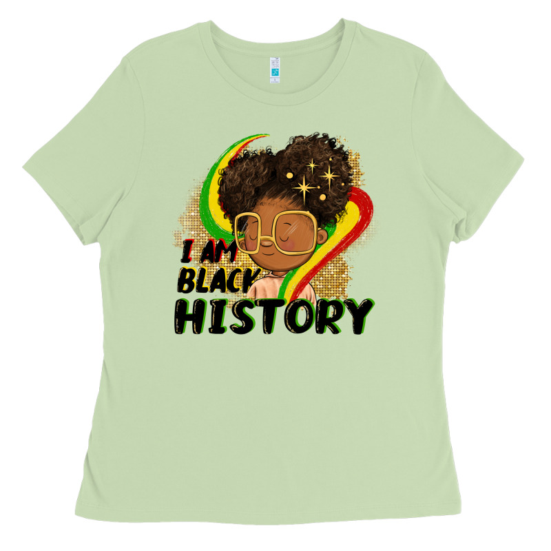 I Am Black History Ladies Tee by FaDigitalArtStudio | Teevron