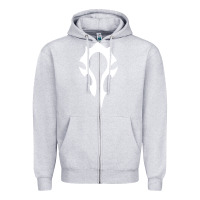 Heather Grey world of warcraft movie Zipper Hoodie - baoMotion