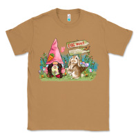 Toasted Coconut Easter gnome and rabbit egg hunt  Easter Day Classic Tee - CowGirlArtShop