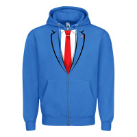 True Royal halloween trump suit shirt us president easy costume t shirt Zipper Hoodie - baoMotion