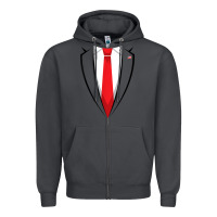 Smoke halloween trump suit shirt us president easy costume t shirt Zipper Hoodie - baoMotion