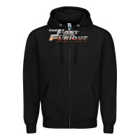 Black fast & furious tokyo drift kanji movie poster t shirt Zipper Hoodie - baoMotion
