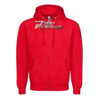 Red fast & furious tokyo drift kanji movie poster t shirt Zipper Hoodie - baoMotion