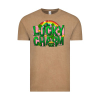 Vintage Coffee St Patricks Lucky Charm Vintage Tee - FaDigitalArtStudio