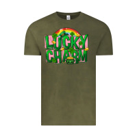 Vintage Olive St Patricks Lucky Charm Vintage Tee - FaDigitalArtStudio