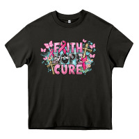 Asphalt Faith hope cure Cancer Awareness Heavy Core Tee - HowdyJamesFarm