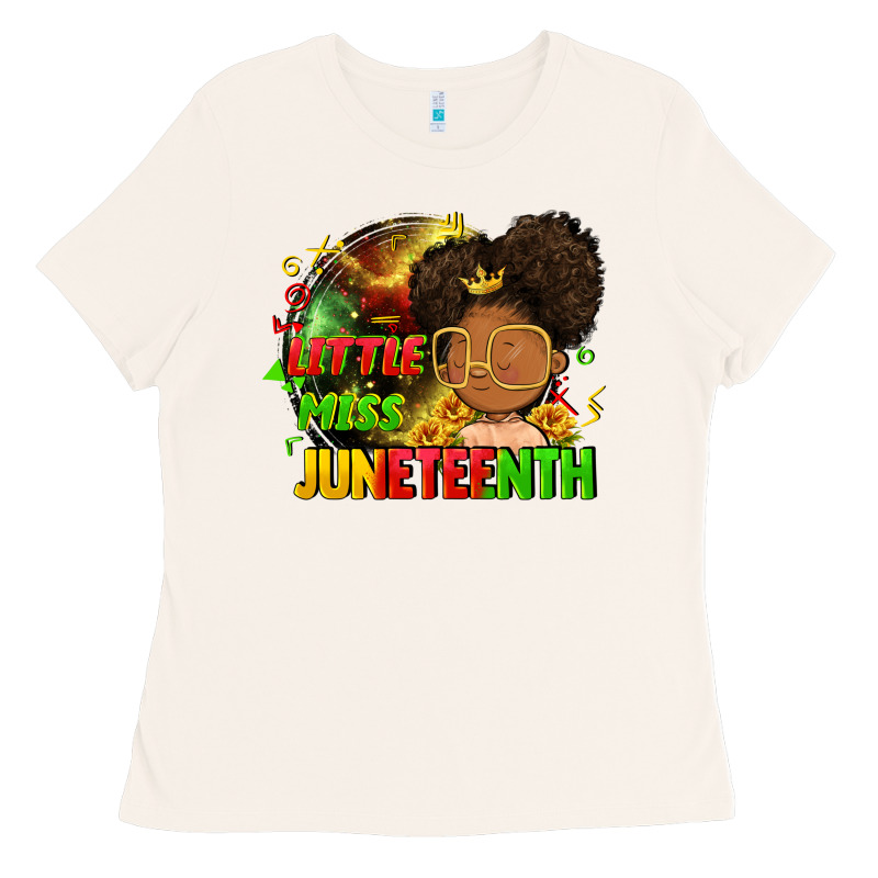 Little Miss Juneteenth Ladies Tee by FaDigitalArtStudio | Teevron
