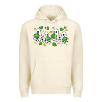 Sandshell clover ghostie st.patrick's day Premium Hoodie - Artiststas