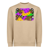 Mushroom mardi gras background Heavyweight Sweatshirt - JahusDesignShop
