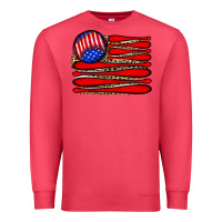 Cardinal leopard baseball flag5 Premium Sweatshirt - JahusDesignShop