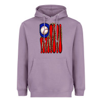 Lavender leopard baseball flag Heavyweight Hoodie - JahusDesignShop