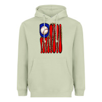 Matcha leopard baseball flag Heavyweight Hoodie - JahusDesignShop