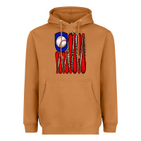 Meerkat leopard baseball flag Heavyweight Hoodie - JahusDesignShop