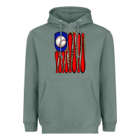 Sage leopard baseball flag Heavyweight Hoodie - JahusDesignShop