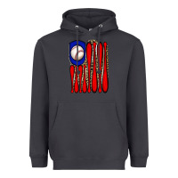 Smoke leopard baseball flag Heavyweight Hoodie - JahusDesignShop