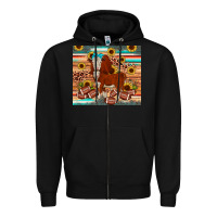Black football hereford sunflower tumbler Zipper Hoodie - JahusDesignShop