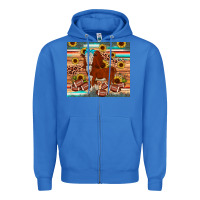 True Royal football hereford sunflower tumbler Zipper Hoodie - JahusDesignShop