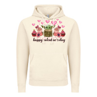 Vintage Artic happy valentines day yoda Vintage Hoodie - CowhideDigitalArt
