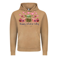 Vintage Camel happy valentines day yoda Vintage Hoodie - CowhideDigitalArt