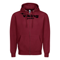 Burgundy viking yachts Zipper Hoodie - baoMotion