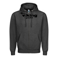 Charcoal Heather viking yachts Zipper Hoodie - baoMotion