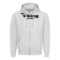 Dove Grey viking yachts Zipper Hoodie - baoMotion
