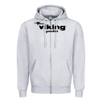 Heather Grey viking yachts Zipper Hoodie - baoMotion