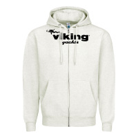 Oatmeal Heather viking yachts Zipper Hoodie - baoMotion