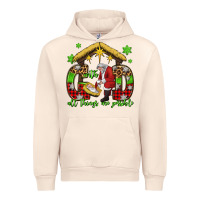 Sandshell with god all things are possible santa baby jesus Urban Hoodie - Jasminsmagicworld