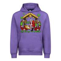 Tulip with god all things are possible santa baby jesus Urban Hoodie - Jasminsmagicworld