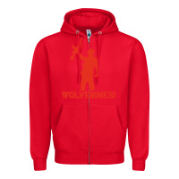 Red red dawn wolverines Zipper Hoodie - baoMotion