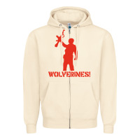 Sandshell red dawn wolverines Zipper Hoodie - baoMotion