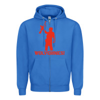 True Royal red dawn wolverines Zipper Hoodie - baoMotion