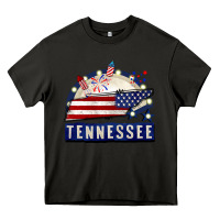 Asphalt tennessee 4th of july Heavy Core Tee - CowGirlArtShop