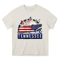 Cream tennessee 4th of july Heavy Core Tee - CowGirlArtShop
